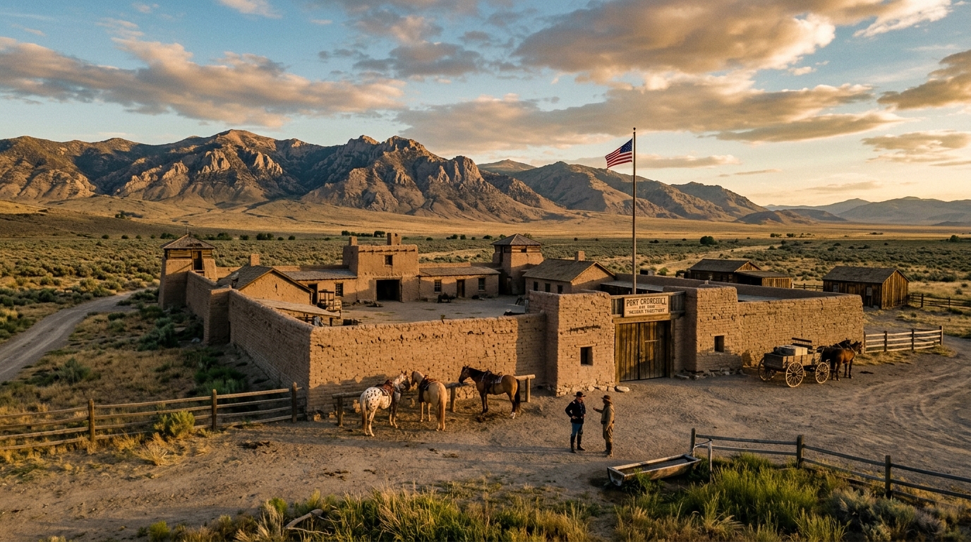 3. Mormon Fort and Ranch of Octavius ​​Gass (1855–1902)